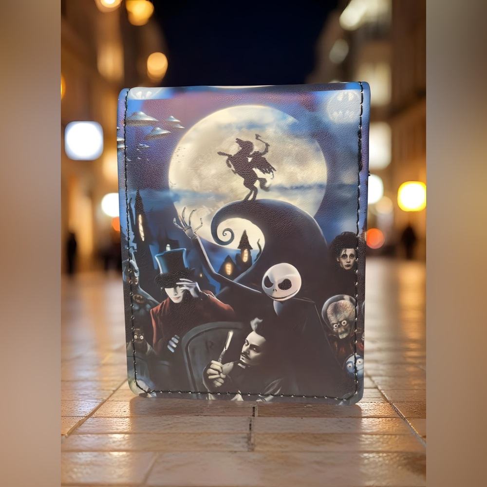 🕸️💀Nightmare Legends Wallet – Limited Edition Gothic Art!Burton’s Dark Parade💀🕸️